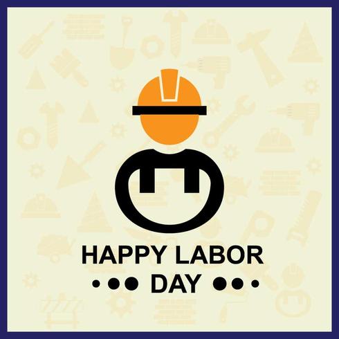 Labour Day Illustration for your Project vector