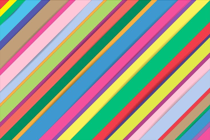 Abstract colorful strips line background. vector