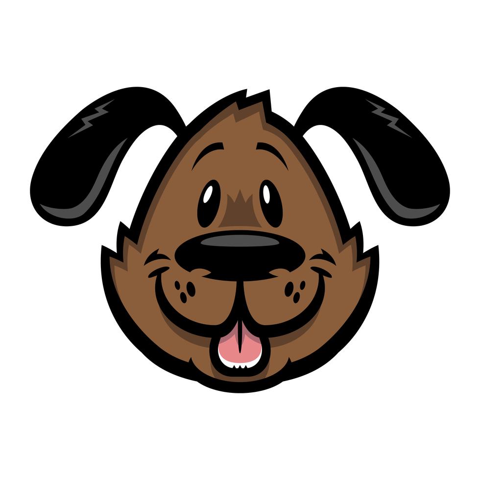 Cute Friendly Cartoon Dog 544700 Vector Art At Vecteezy