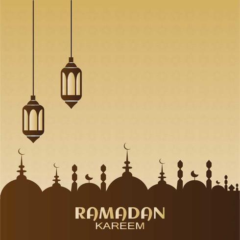 Ilustración Ramadán para tu proyecto. vector