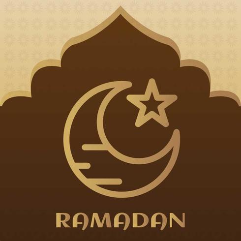 Icono de Ramadán para tu proyecto. vector