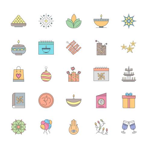 25 Universal Icon Set vector