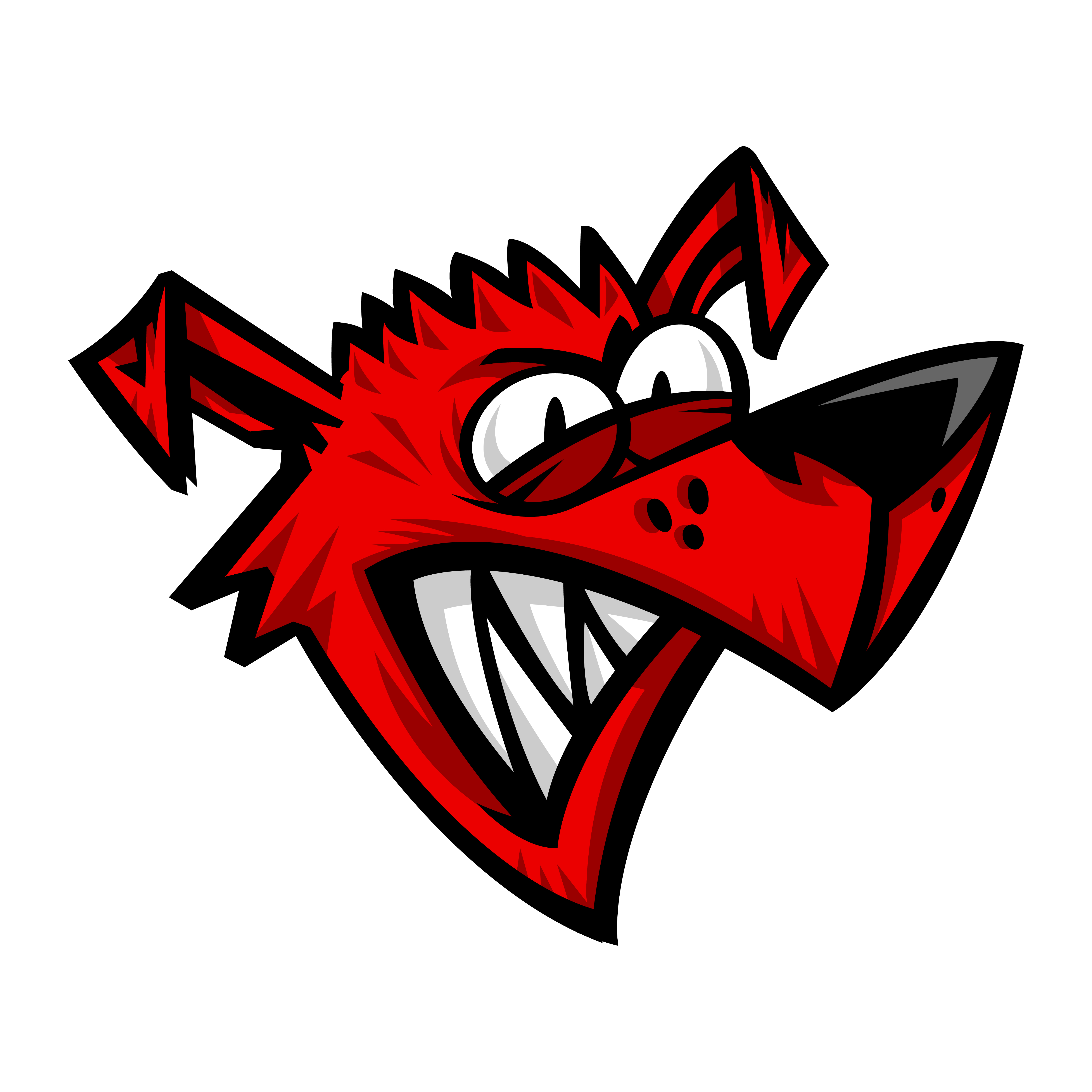Angry dog cartoon vector illustration 545020 - Download Free Vectors