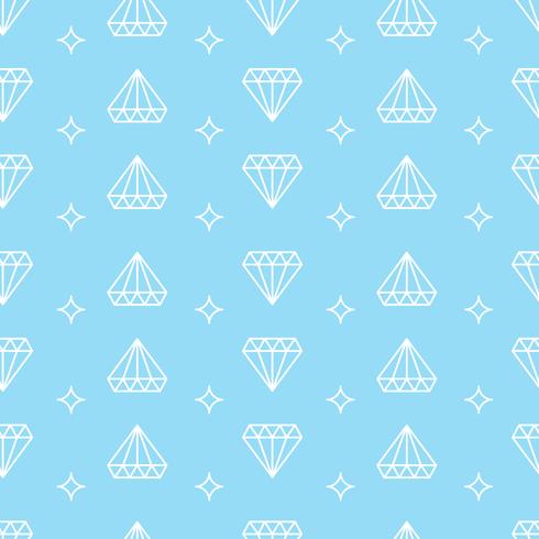 Diamond background vector