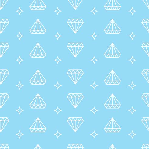 Diamond background vector