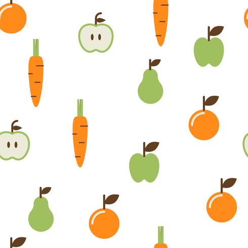 Fruit Seamless Pattern vector