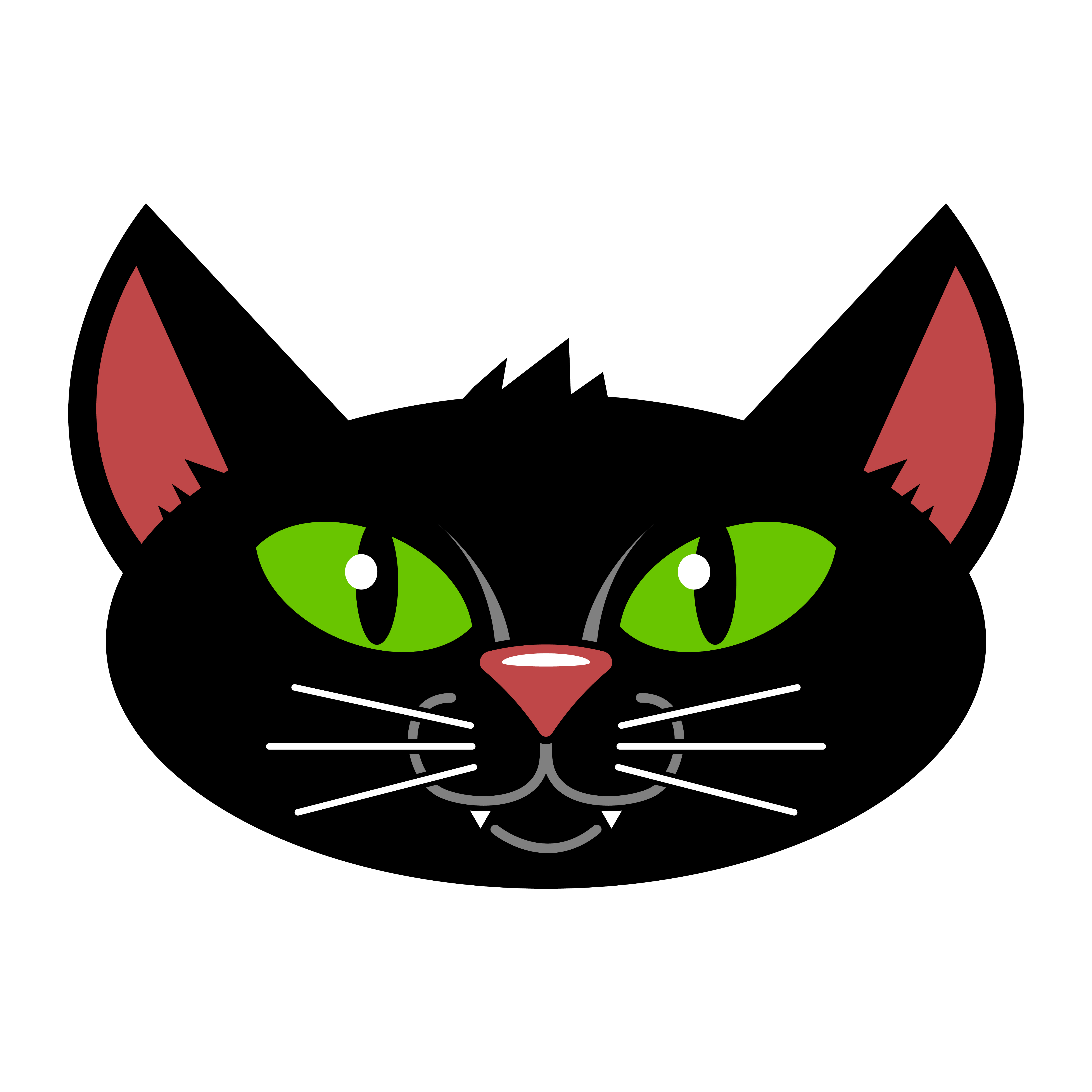 Download Halloween Black Cat - Download Free Vectors, Clipart ...