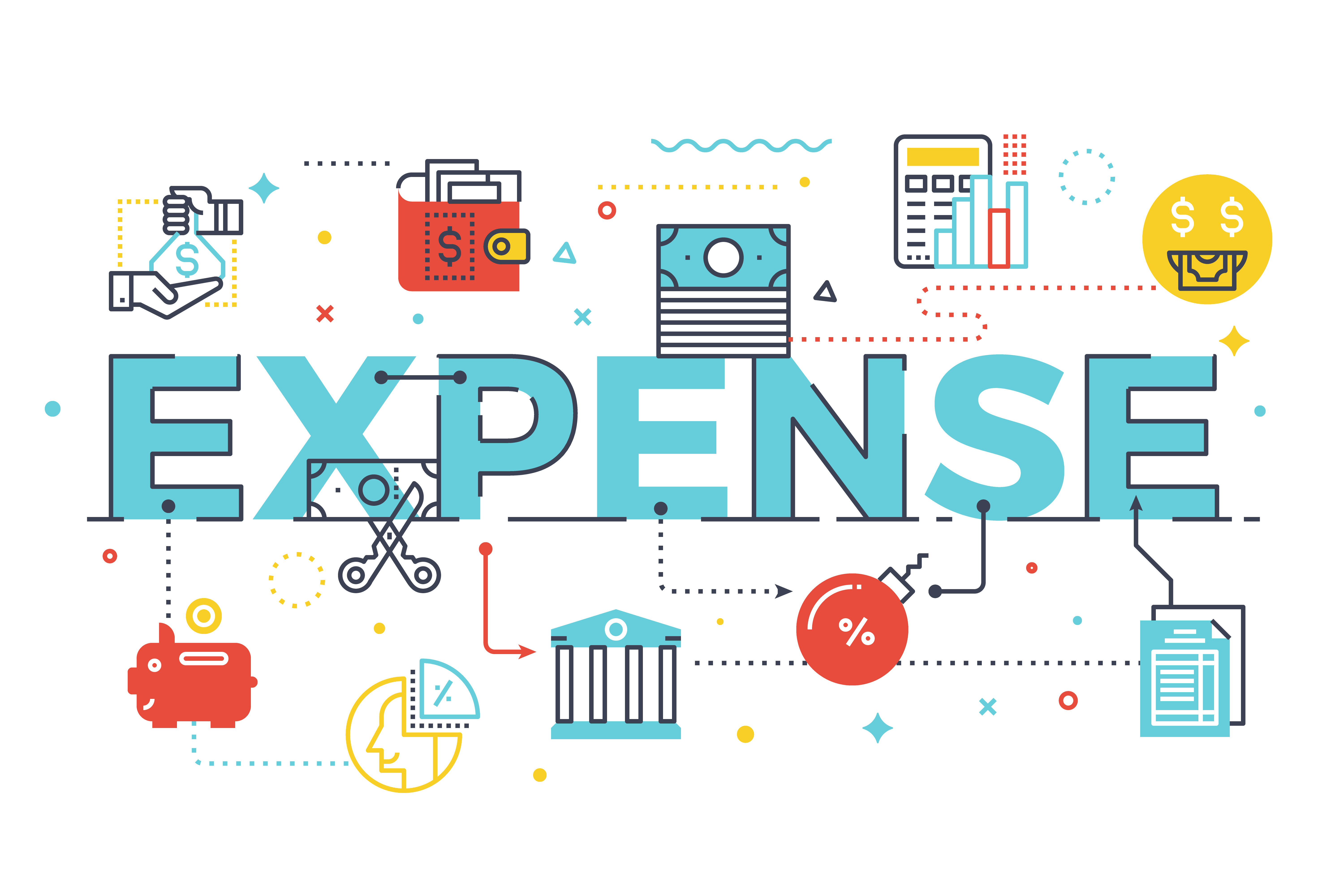 expense-word-lettering-illustration-545109-vector-art-at-vecteezy