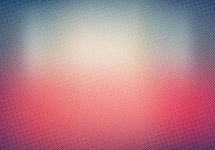 Abstract blurred background vibrant color with halftone gradient effect texture. vector