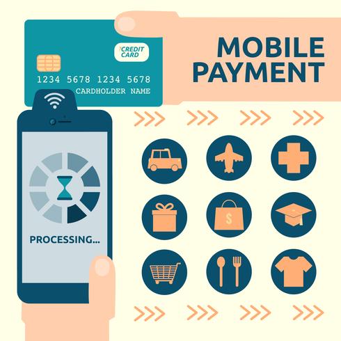 Mobile Payment vector