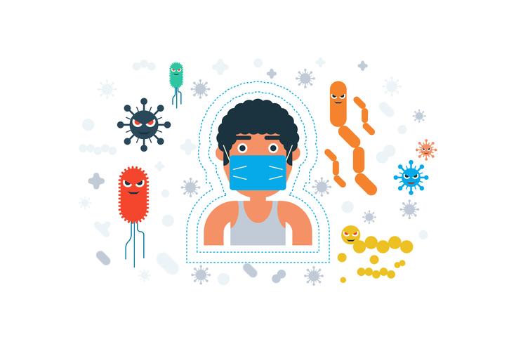 Personal hygiene concept vector