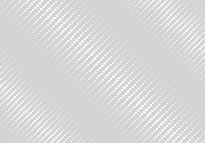 Abstract white color geometric stripes oblique halftone texture gray background. vector