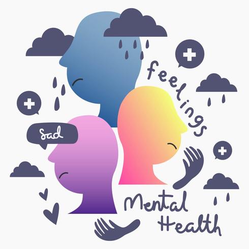 Mental Health Concept Vector