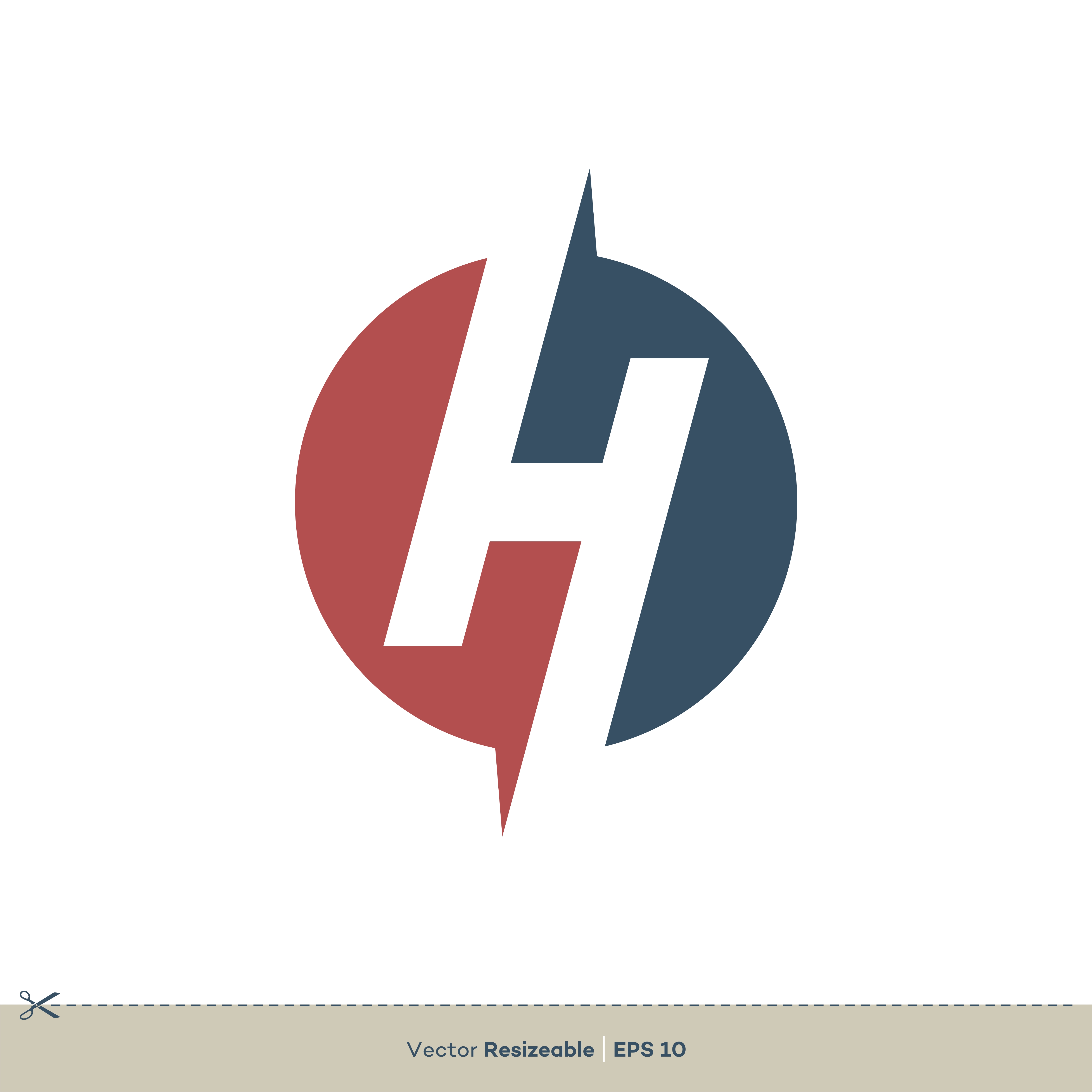 Letter H Logo Design