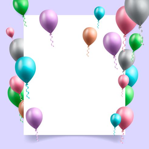 birthday celebration background vector illustration