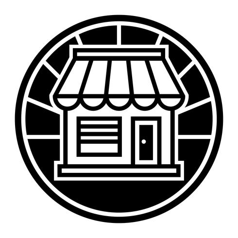 Tienda de negocios vector