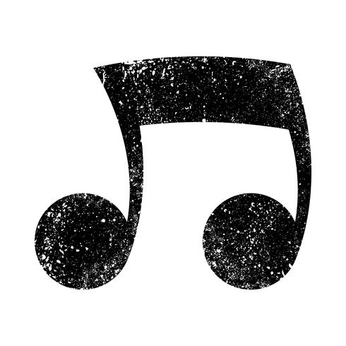 Music notes vector icon