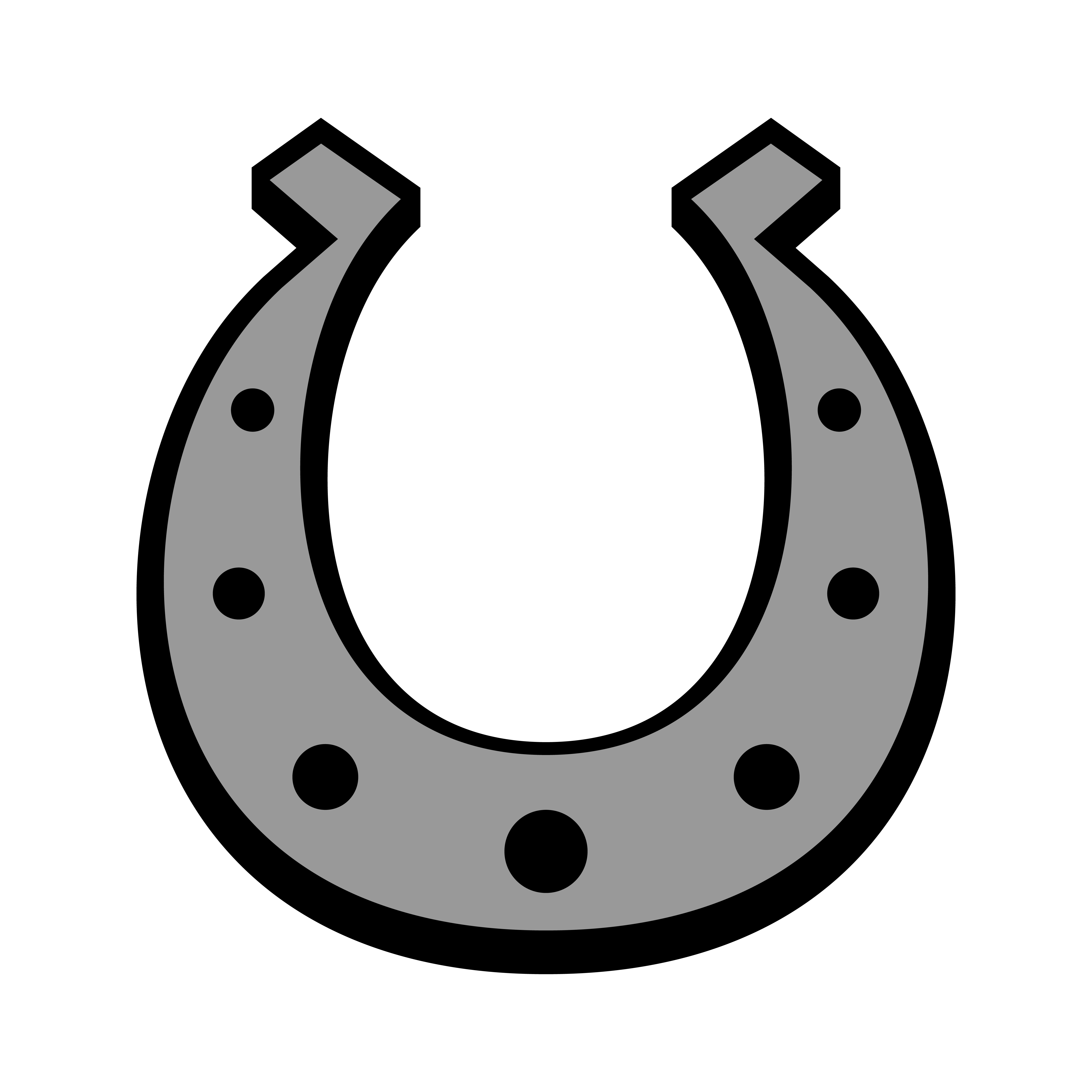 Download Horseshoe Vector Icon 546058 - Download Free Vectors, Clipart Graphics & Vector Art