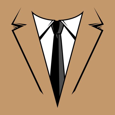 Hombre de negocios en traje cabeza vector icono