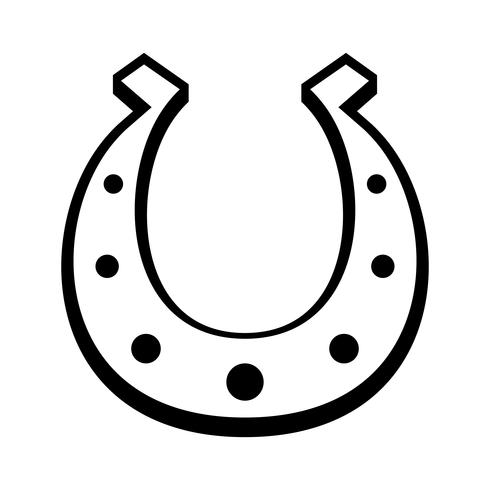 Icono de Vector de herradura