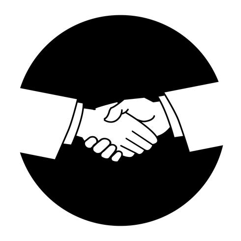 Handshake vector illustration