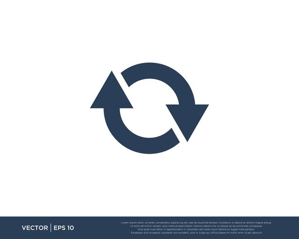 Arrow Icon Vector Template Symbol