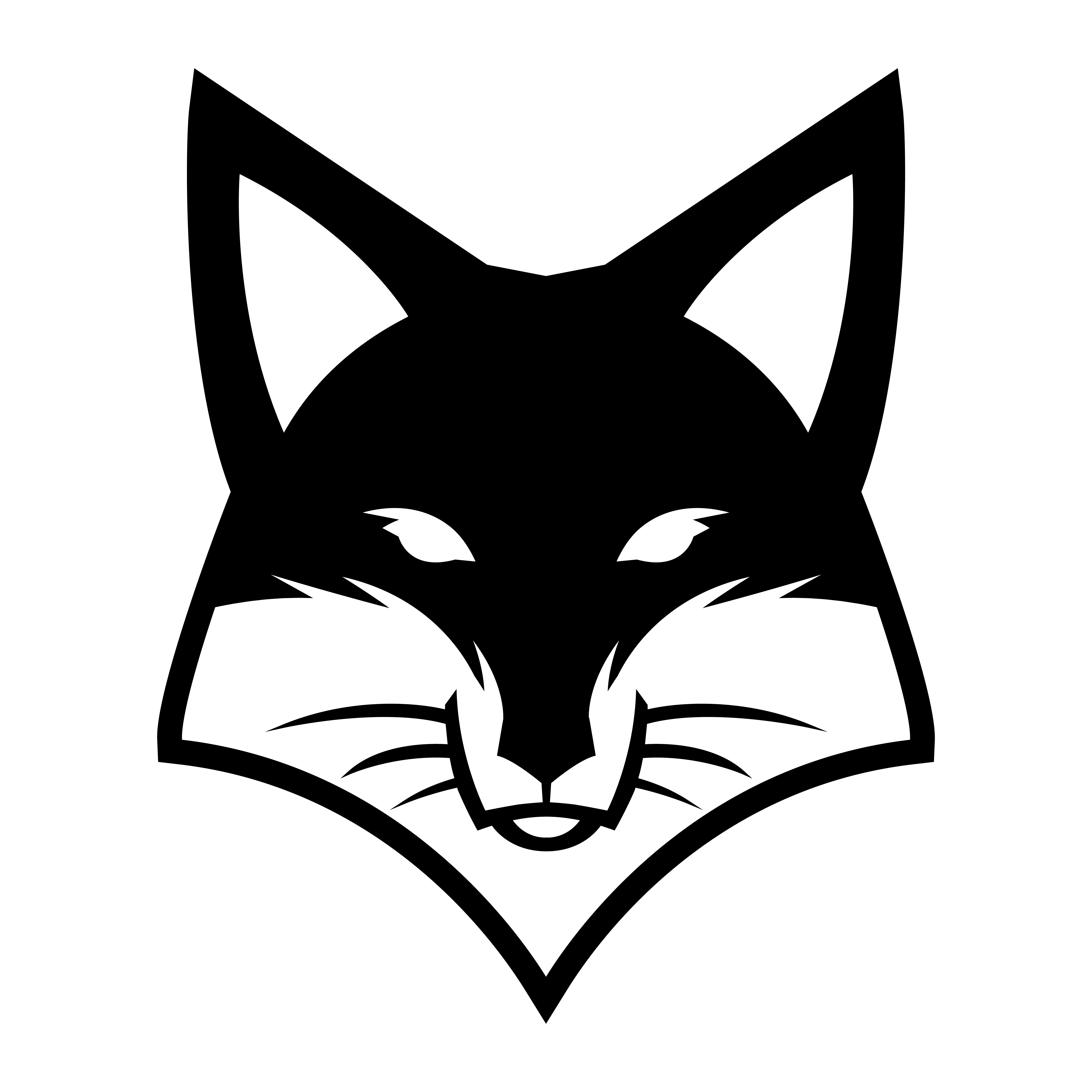 Fox face logo vector icon 546130 Vector Art at Vecteezy