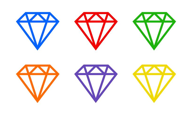 Diamond vector logo