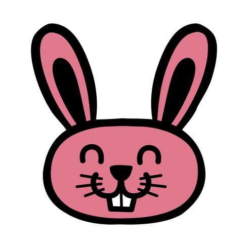 Cartoon bunny rabbit graphic