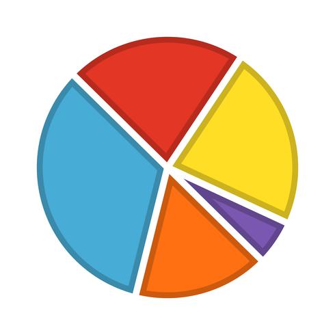 Pie Chart Vector Icon