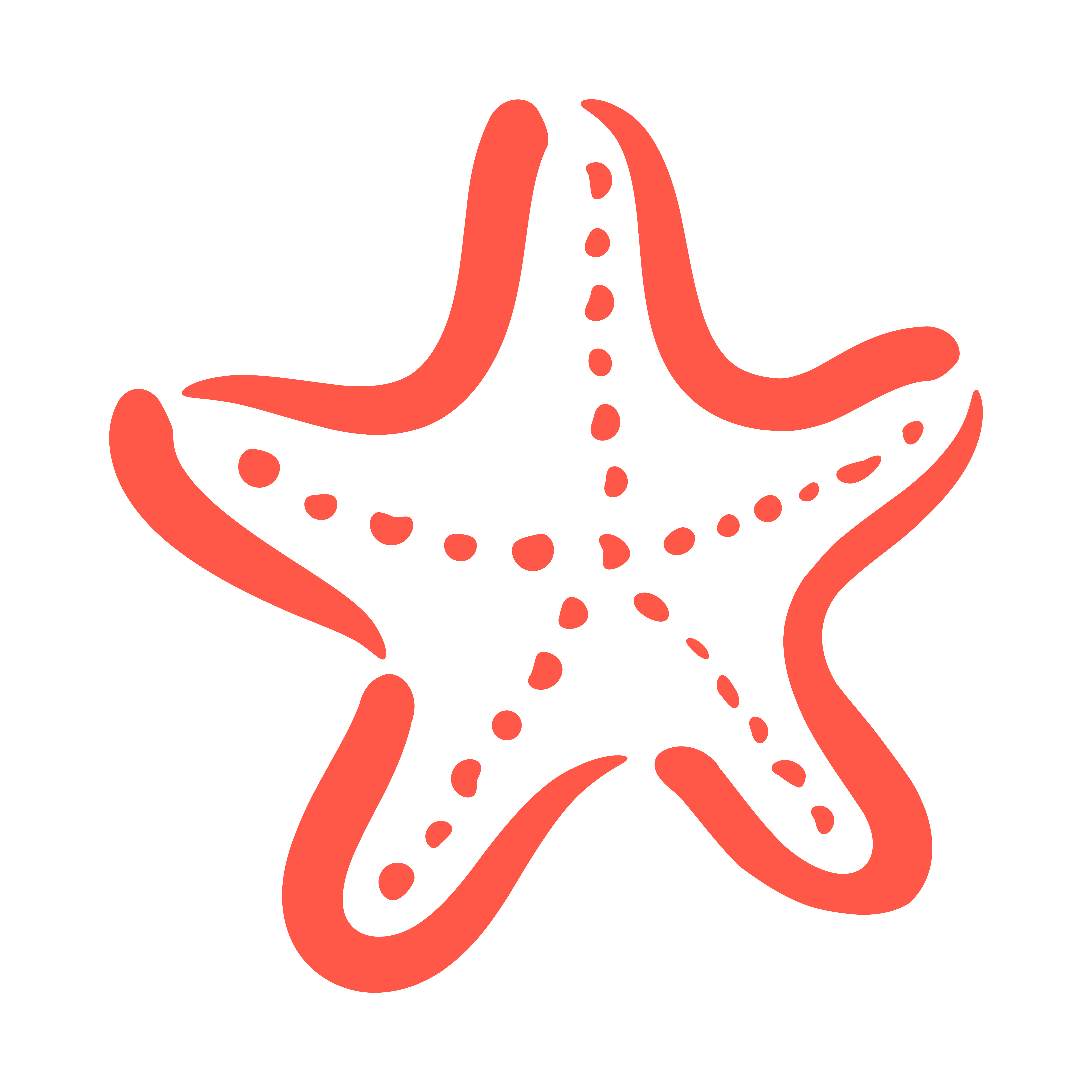 Download Starfish sea creature vector icon 546293 - Download Free ...