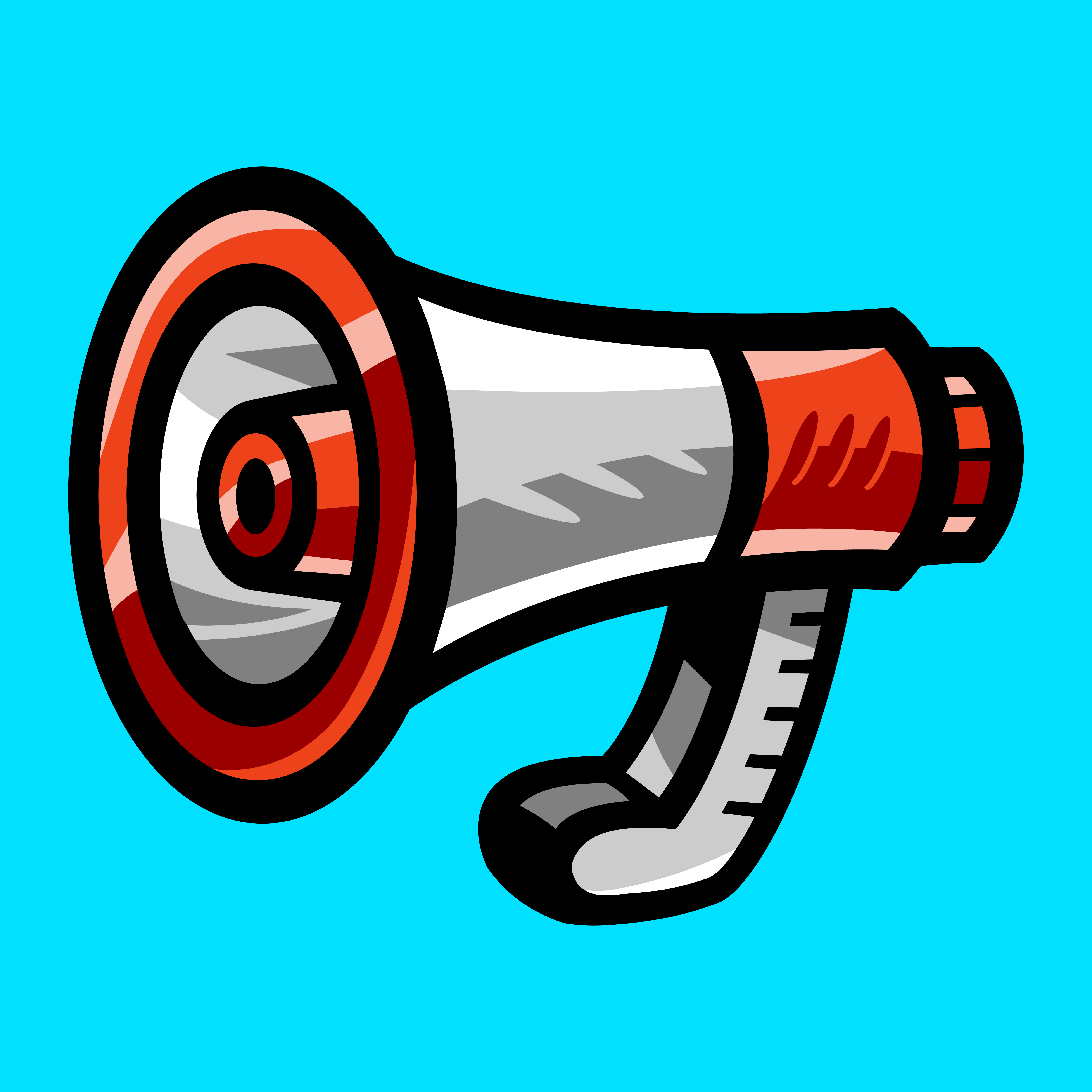 Megaphone Loudspeaker Bullhorn Announcement Alert 546352 Vector Art at