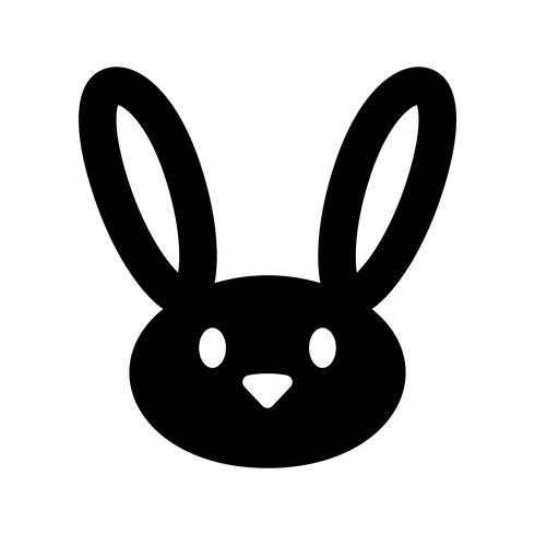 Cartoon bunny rabbit graphic vector