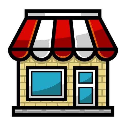 Business Storefront vector