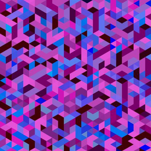 Purple triangular mesh vector