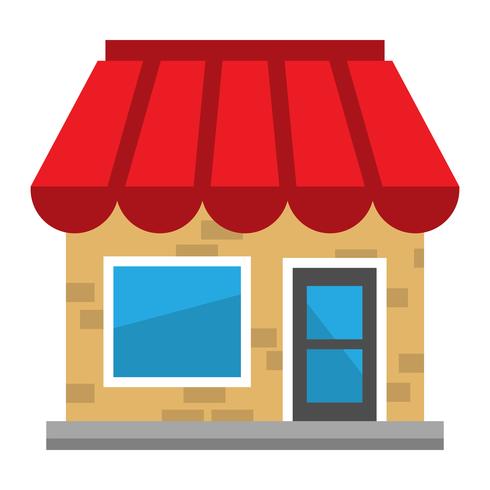 Business Storefront vector