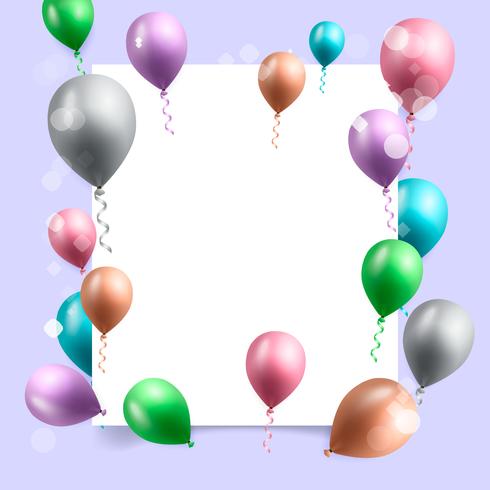 birthday celebration background vector illustration