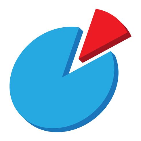 Pie Chart Vector Icon