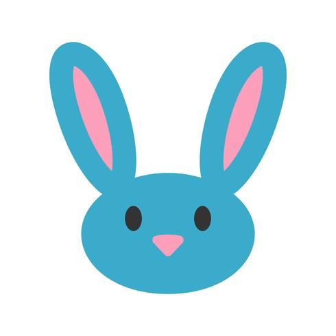 Cartoon bunny rabbit graphic vector