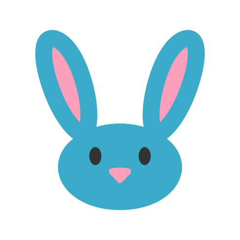 Cartoon bunny rabbit graphic vector