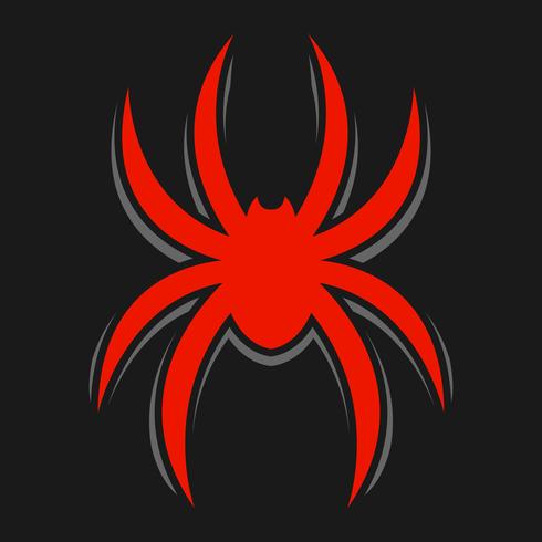 Spider insect bug vector