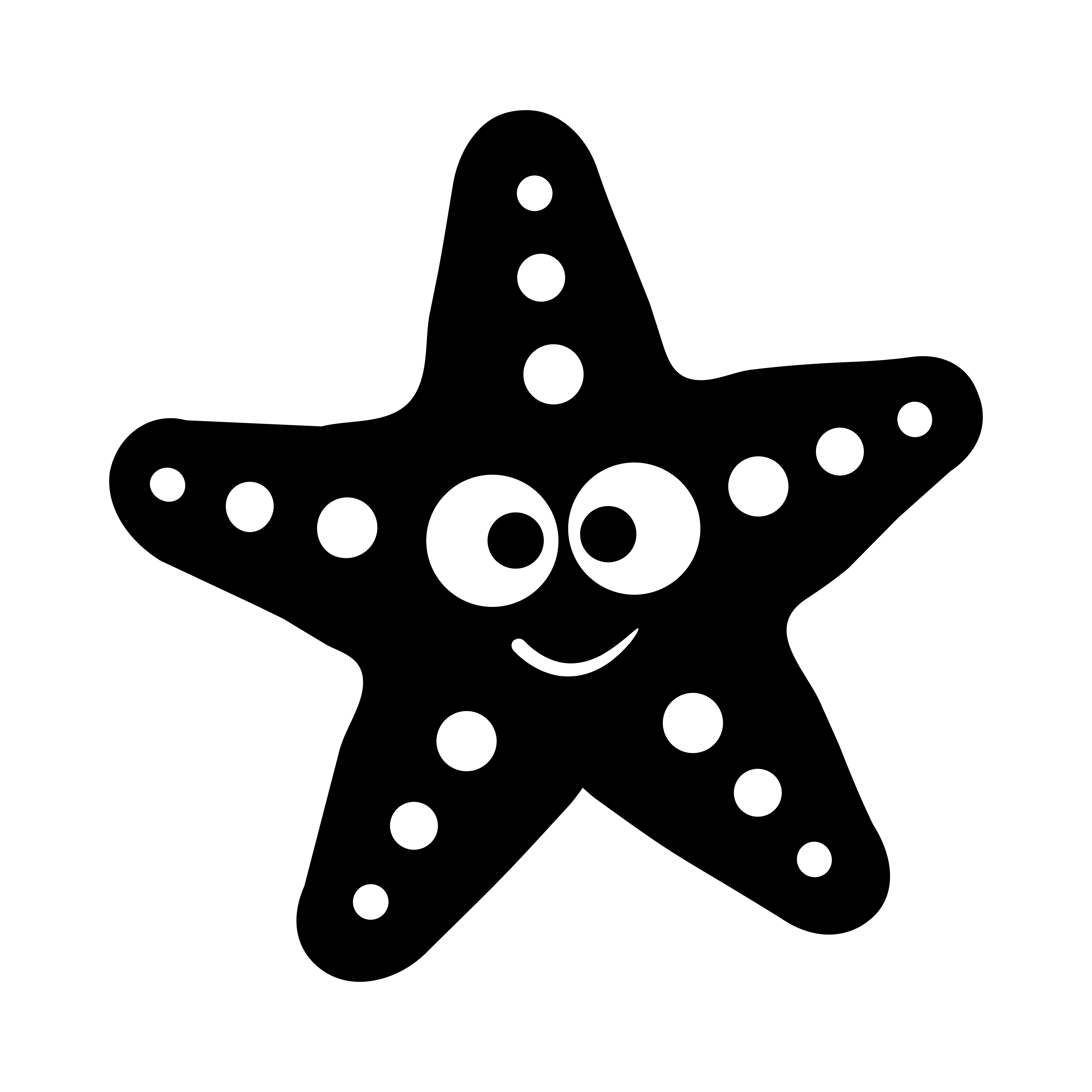 Download Starfish sea creature vector icon - Download Free Vectors ...