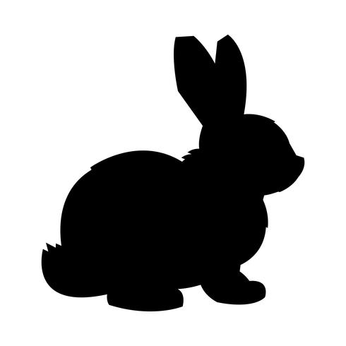 Cartoon bunny rabbit graphic vector