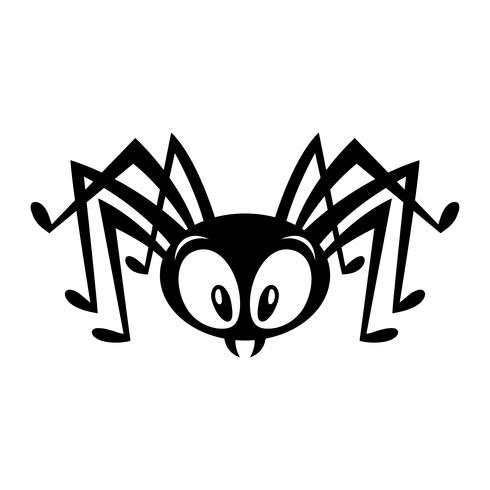 Spider insect bug vector