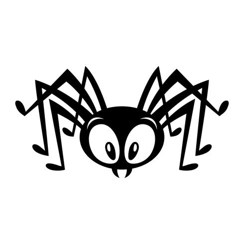 Spider insect bug vector