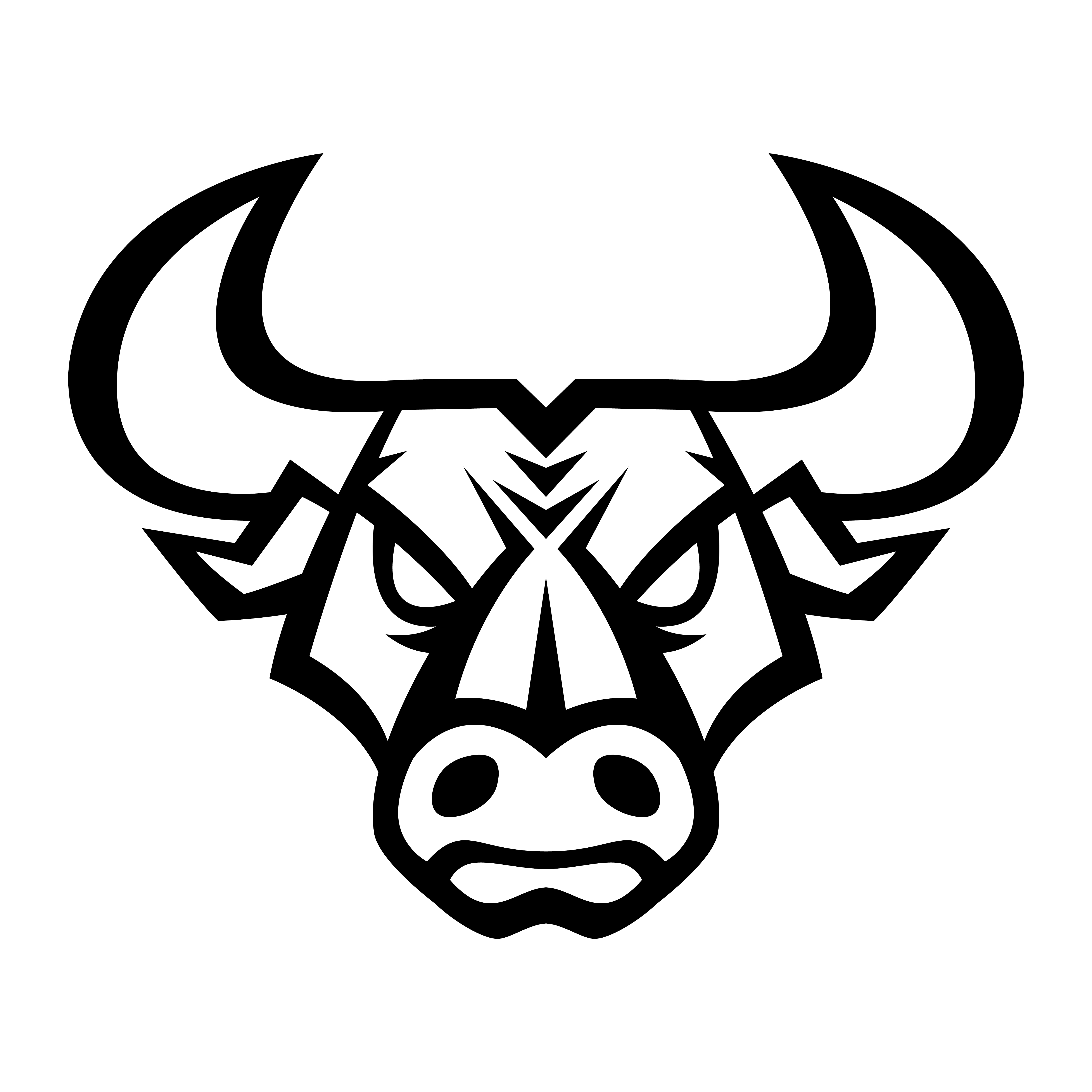 Angry Bull Head illustration 546671 Vector Art at Vecteezy