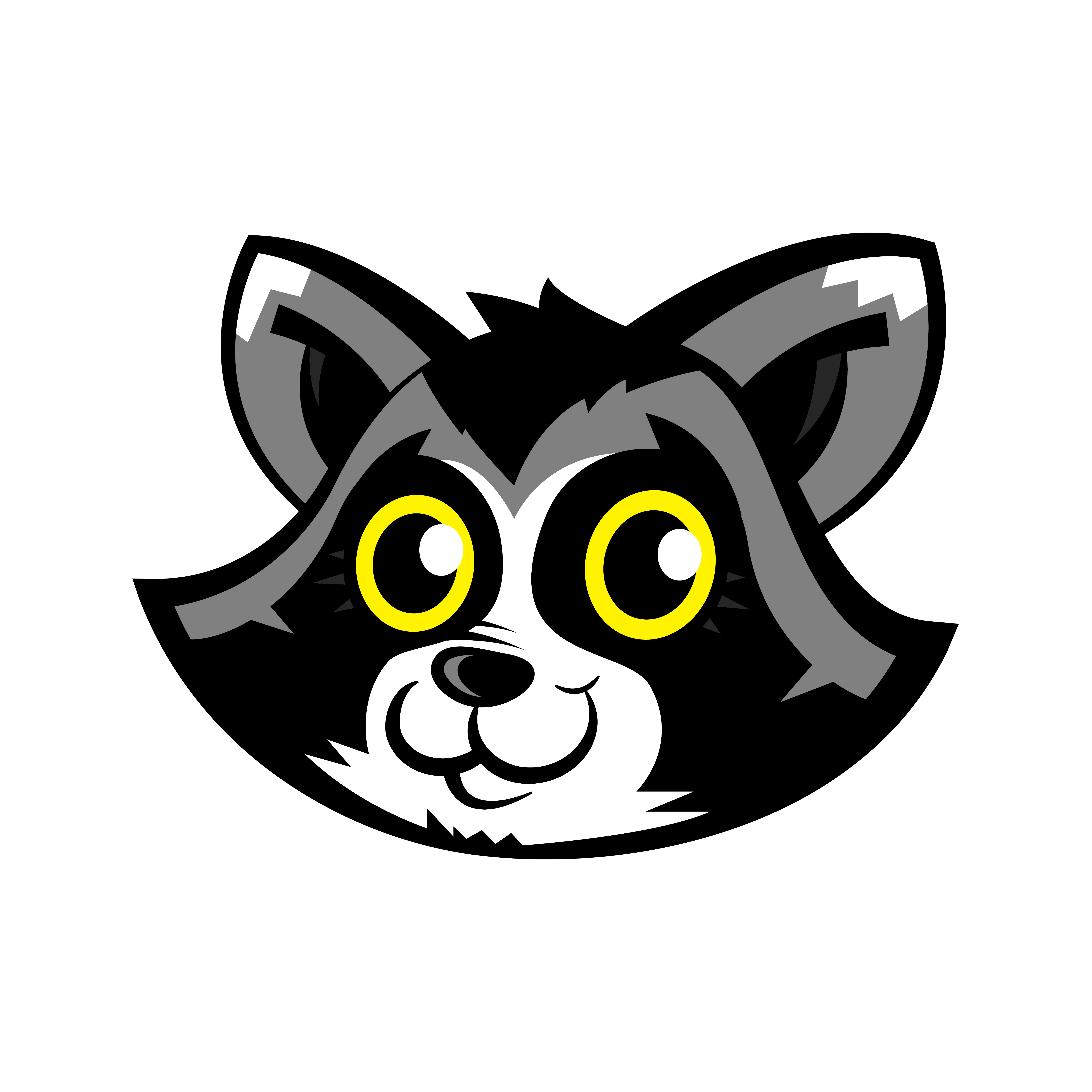 Download Raccoon Animal Face Vector 546744 - Download Free Vectors, Clipart Graphics & Vector Art