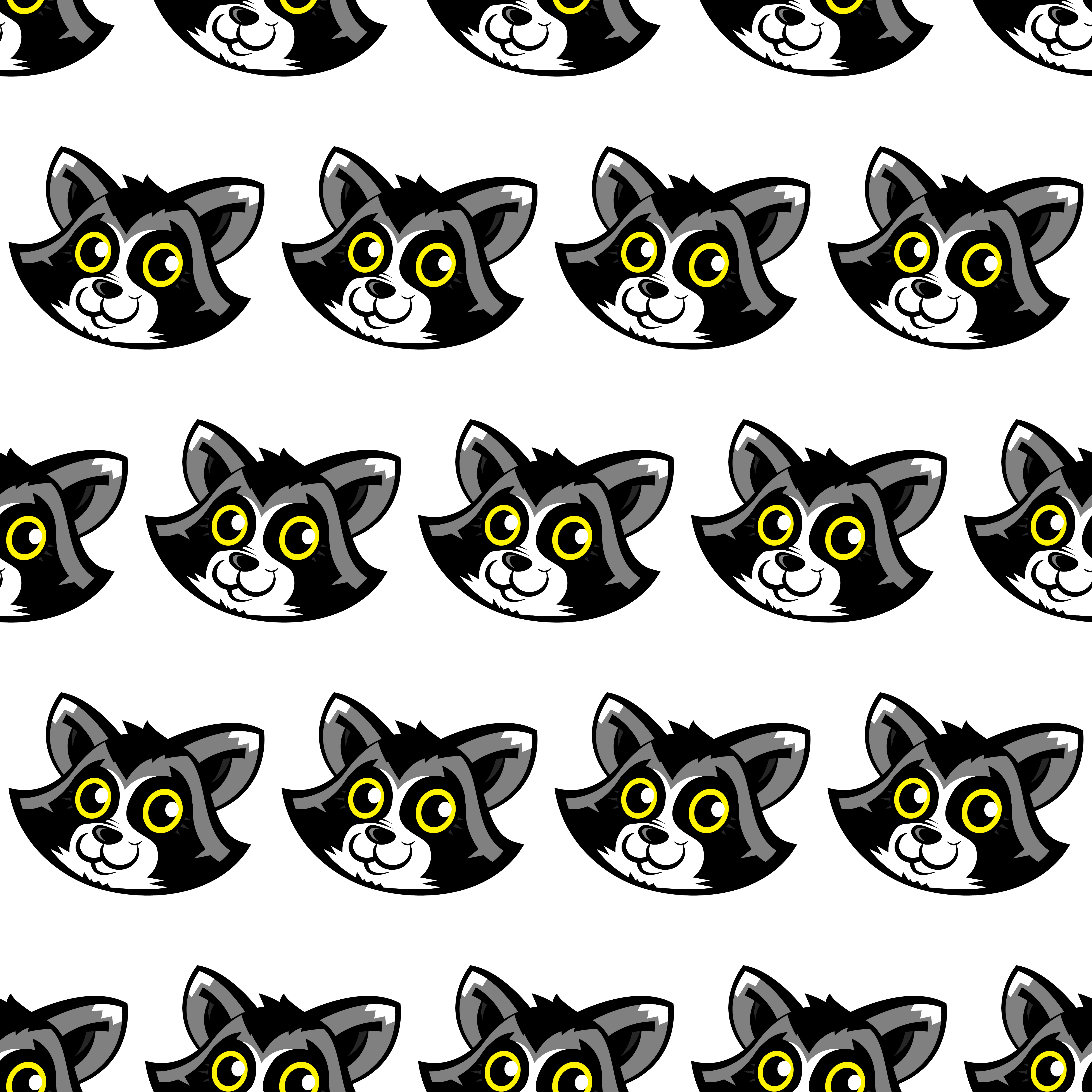 Download Raccoon Animal Face Vector 546776 Vector Art at Vecteezy