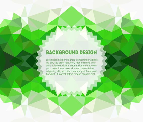 Geometric pattern vector