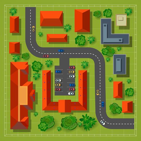 Map of a top  vector